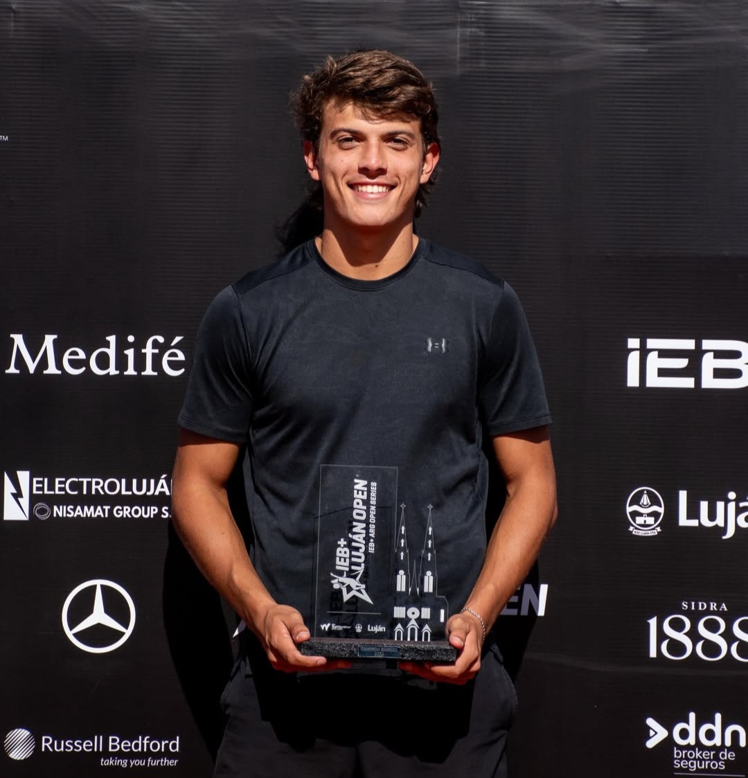 Carlos Zárate conquistó el M25 de Luján y se coronó por primera vez campeón