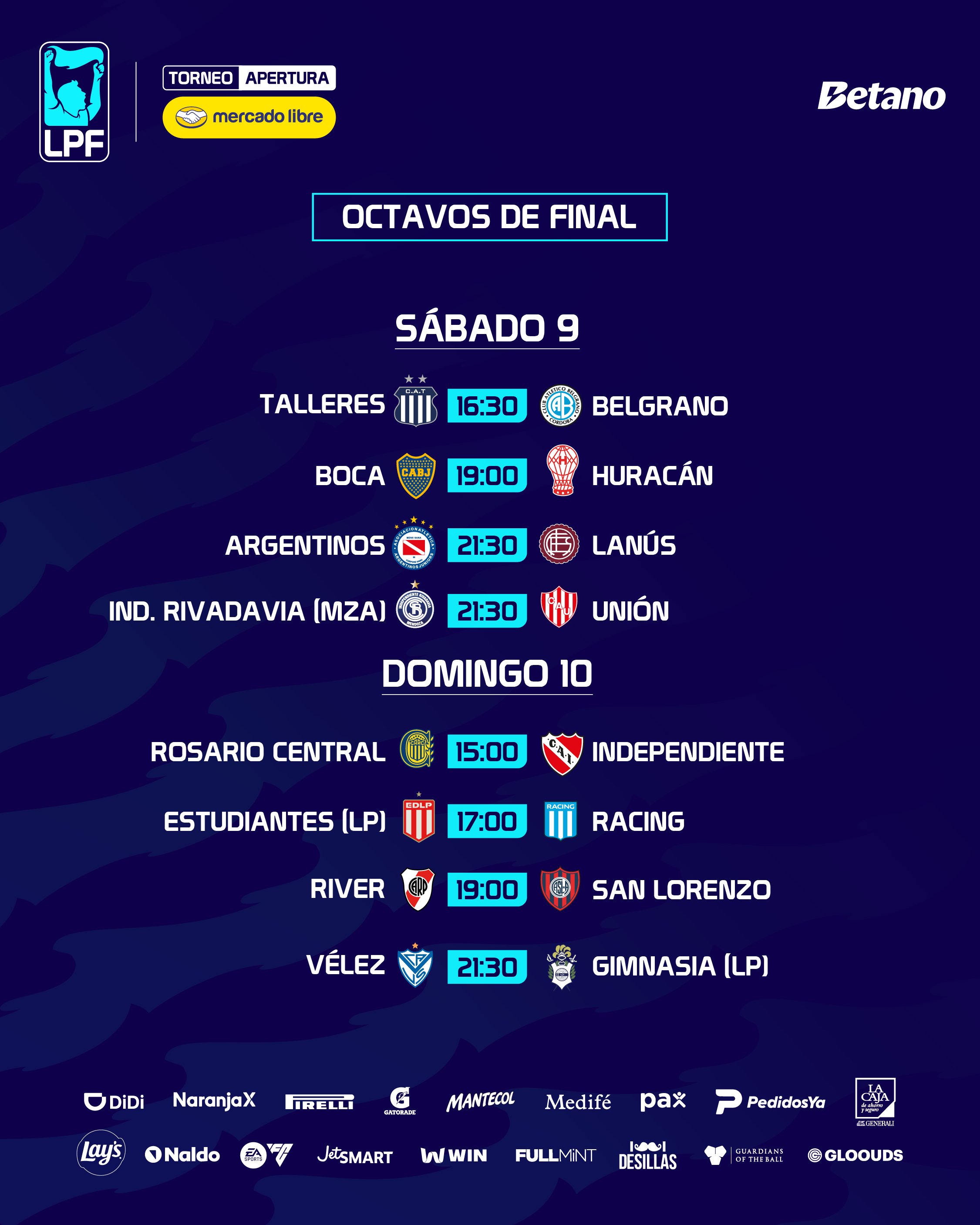 La AFA confirmó el calendario de los octavos de final y el Kempes como sede de la gran final